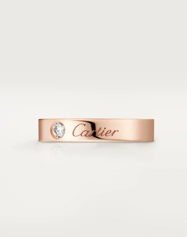 Кольцо с бриллиантом C de Cartier