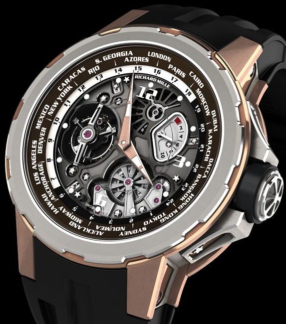 Richard Mille Watches RM 058-01 Tourbillon World Timer Jean Todt Limited Edition