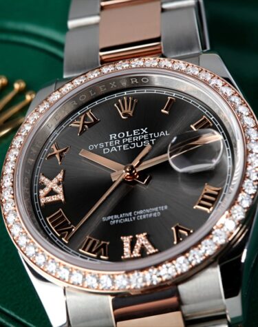 Rolex Datejust 36mm Steel and Everose Gold