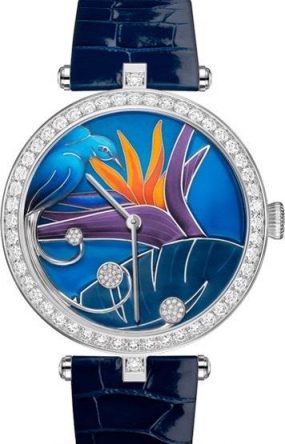 Van Cleef & Arpels Poetic Complication Lady Arpels Jour Nuit Oiseaux de Paradis