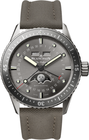 Blancpain Fifty Fathoms 'Fifty Fathoms' Bathyscaphe Quantieme Complet