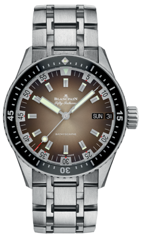 Blancpain Fifty Fathoms 'Fifty Fathoms' Bathyscaphe Jour Date 70’