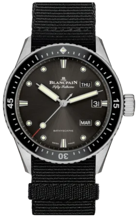 Blancpain Fifty Fathoms 'Fifty Fathoms' Bathyscaphe Quantieme Complet