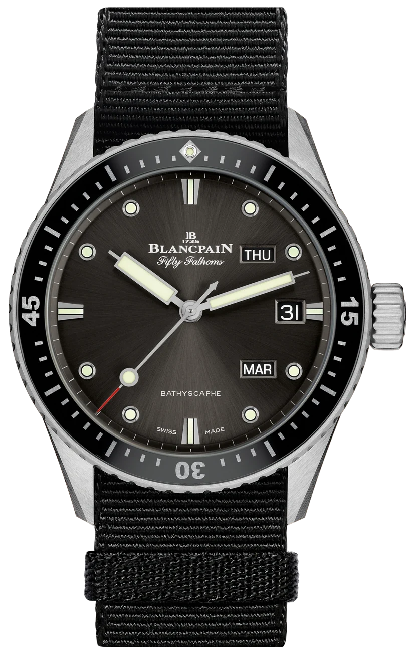 Blancpain Fifty Fathoms 'Fifty Fathoms' Bathyscaphe Quantieme Complet