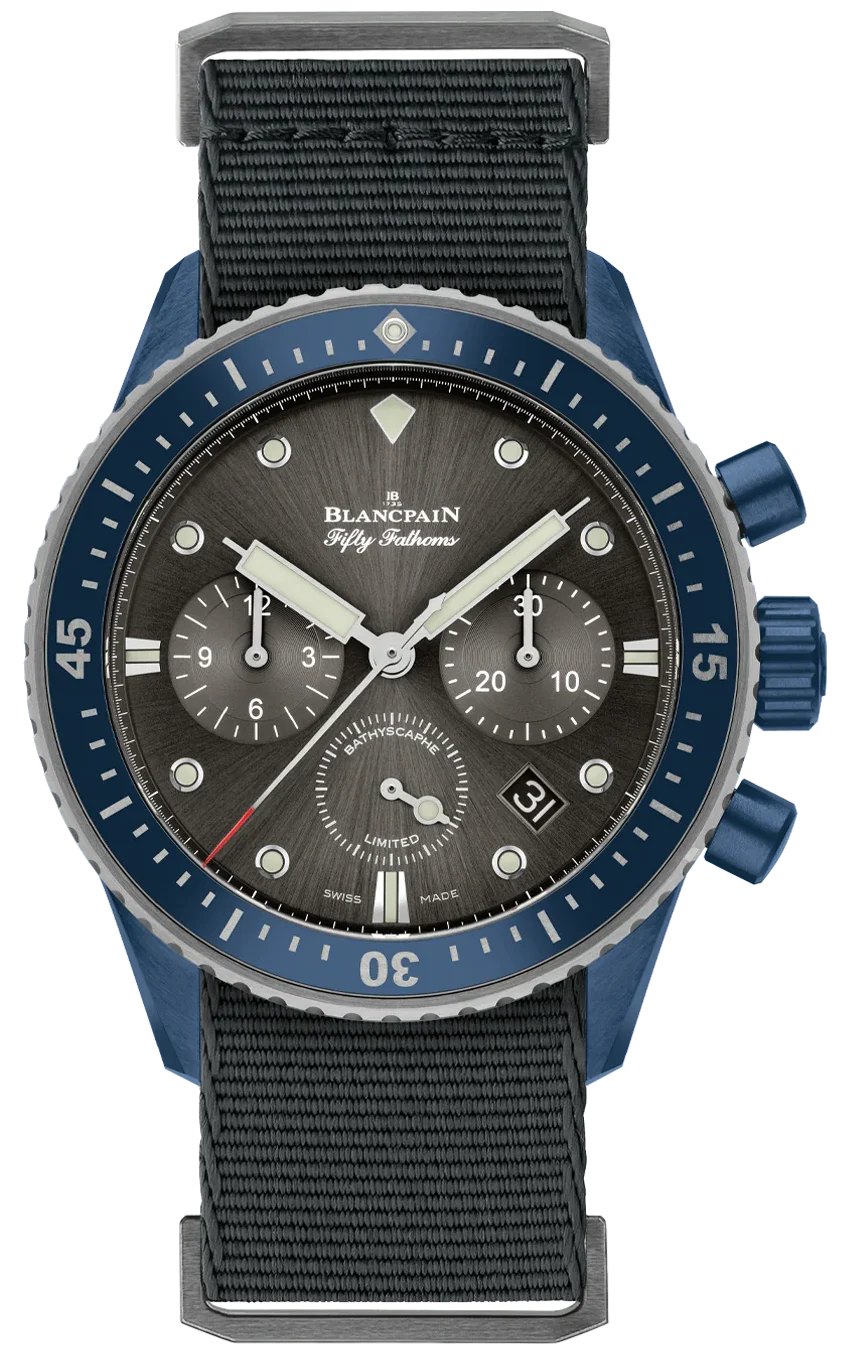 Blancpain Fifty Fathoms Bathyscaphe Flyback Chronograph Ocean Commitment II