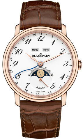 Blancpain Villeret Moon Phase Complete Calendar '8 Jours'