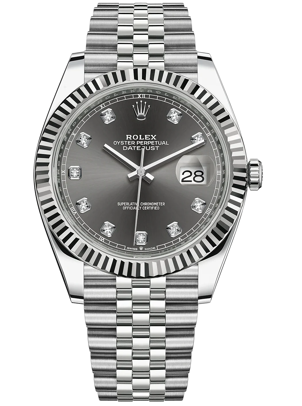 Rolex Datejust 41mm Steel and White Gold