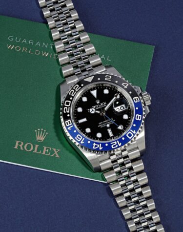 Rolex GMT Master II 40mm Steel "Batman"