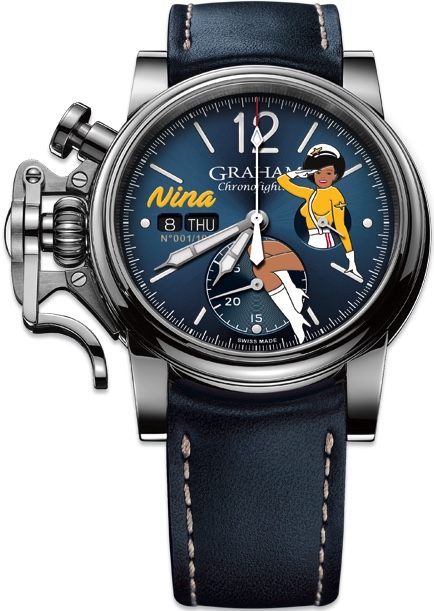 Graham Chronofighter Vintage Nose Art ltd.