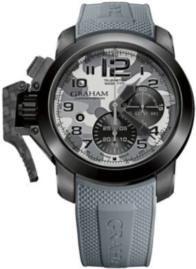 Graham Chronofighter Oversize Black Arrow