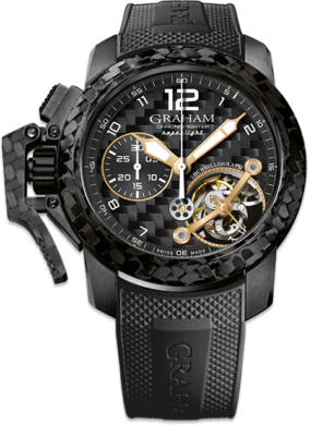 Graham Chronofighter Superlight Carbon Tourbillograph