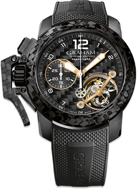 Graham Chronofighter Superlight Carbon Tourbillograph