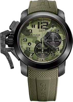 Graham Chronofighter Oversize Black Arrow