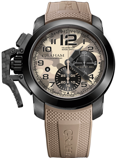 Graham Chronofighter Oversize Black Arrow