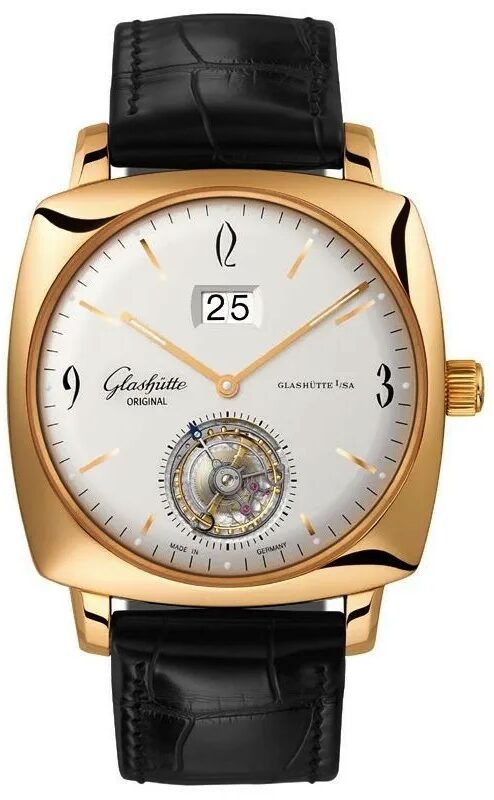 Glashutte Original 20th Century Vintage Sixties Square Tourbillon