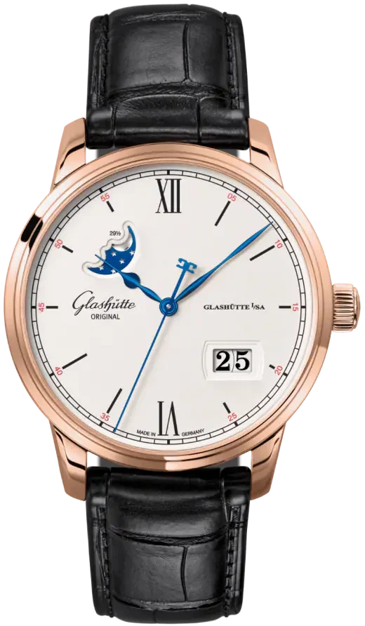 Glashutte Original Art & Technik Senator Excellence Panorama Date Moon Phase