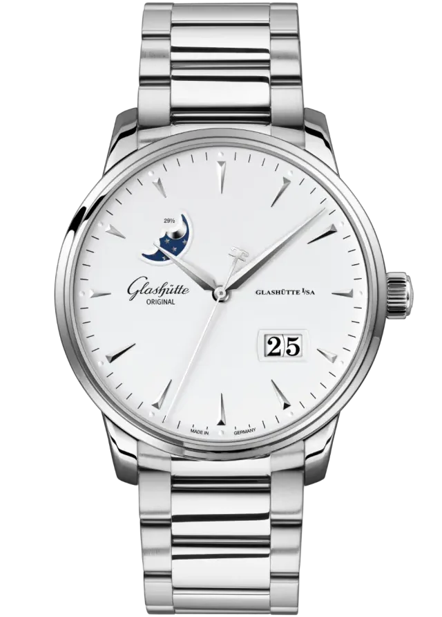 Glashutte Original Quintessentials Senator Excellence Panorama Date Moon Phase