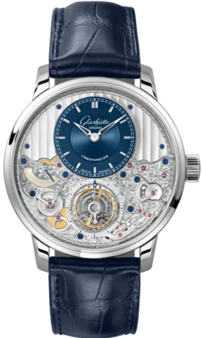 Glashutte Original Quintessentials Senator Moon Phase Skeletonized Edition