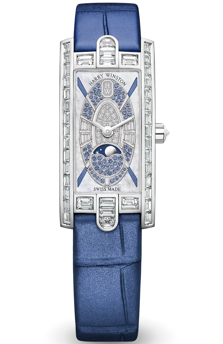 Harry Winston Avenue C Mini Moon Phase 20th Anniversary