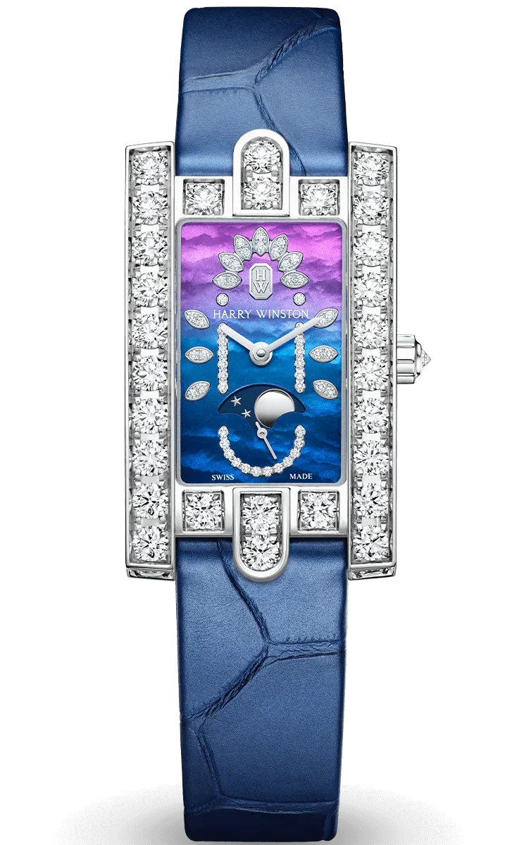 Harry Winston Avenue Classic 20th Anniversary Moon Phase