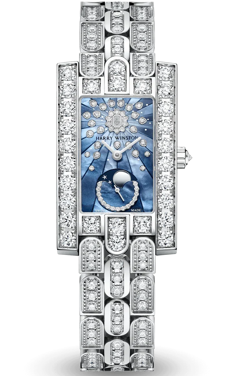 Harry Winston Avenue Classic Moon Phase