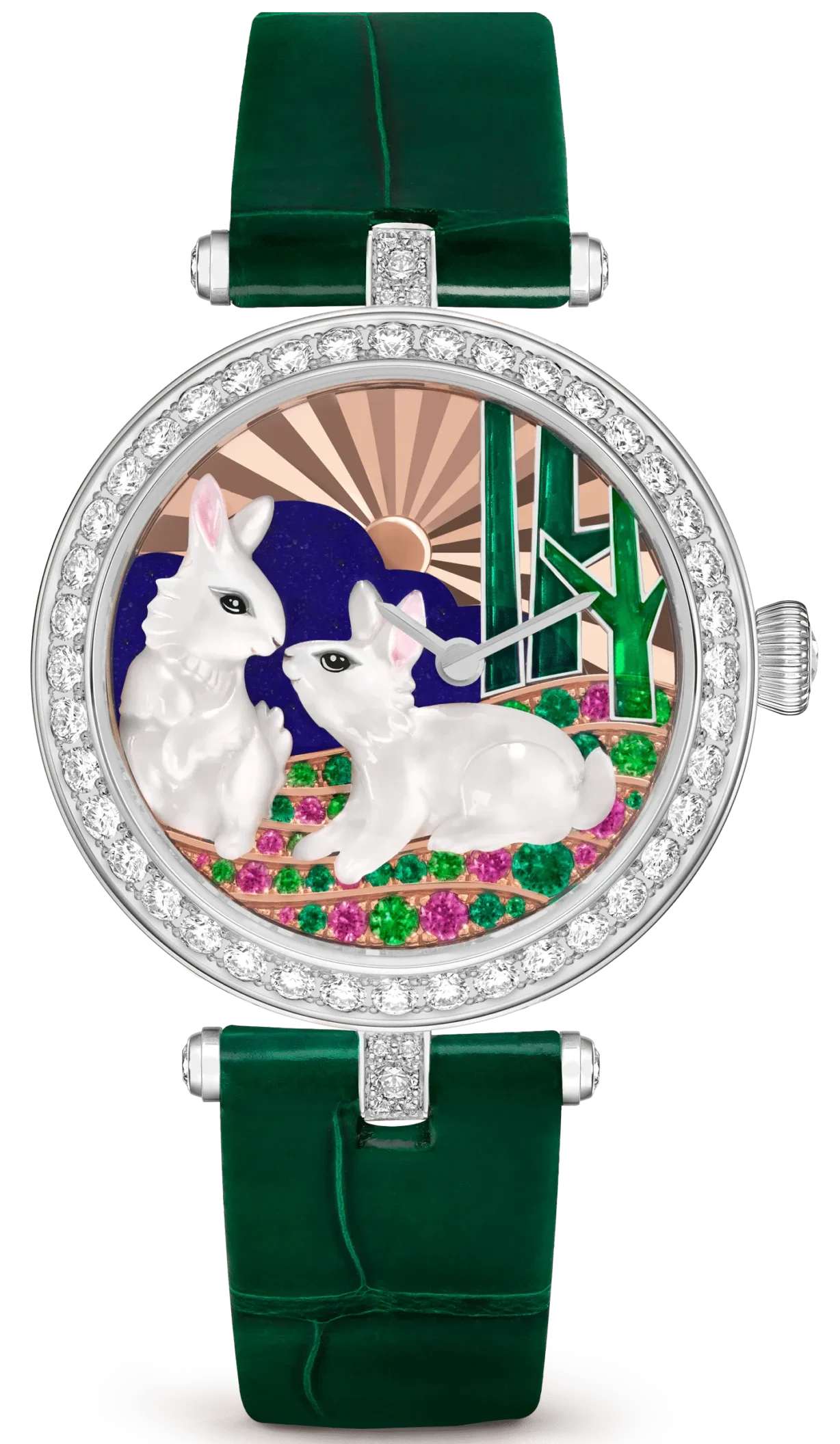 Van Cleef & Arpels Extraordinary Dials Lady Duo de Lapins