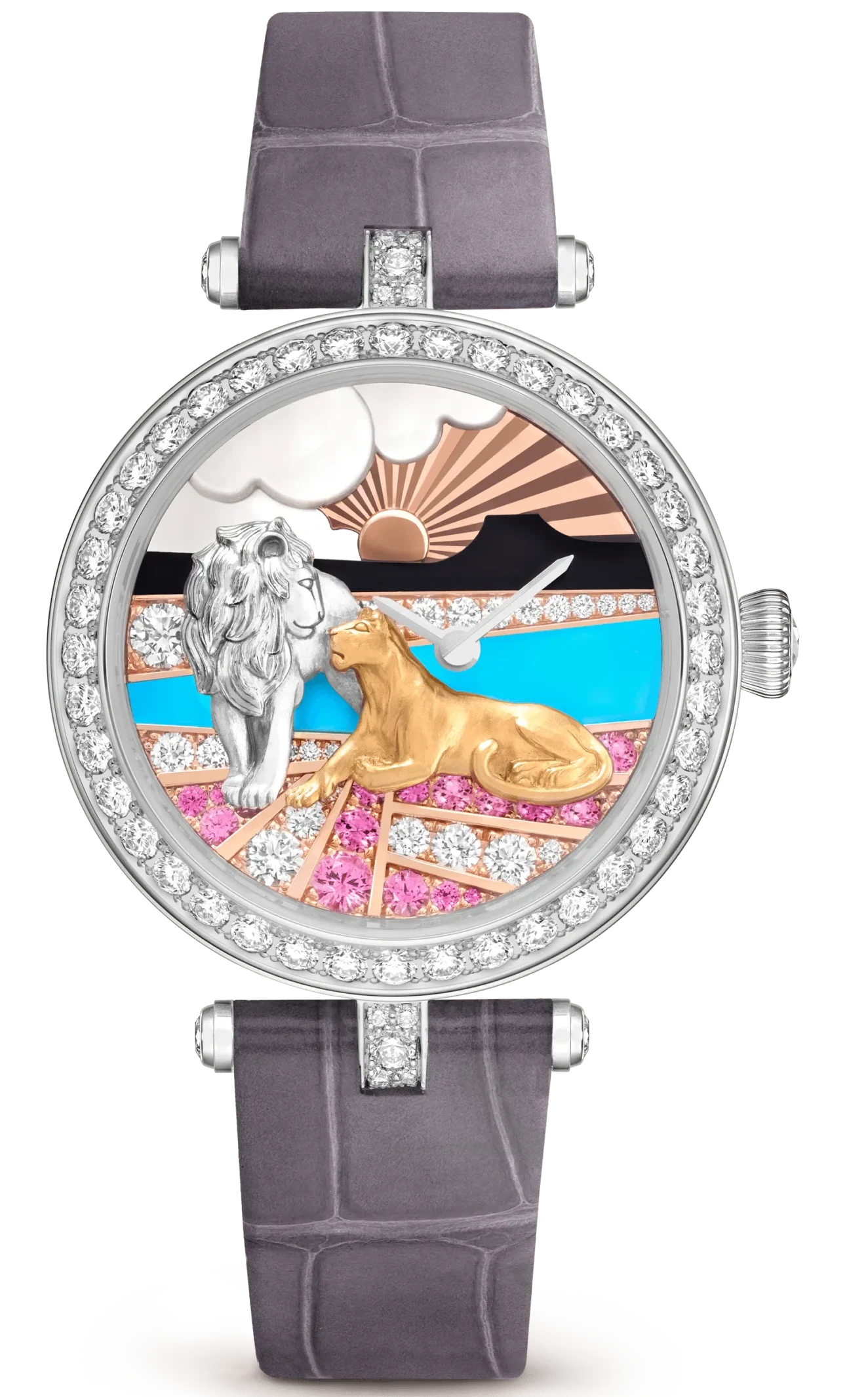 Van Cleef & Arpels Extraordinary Dials Lady Duo de Lions