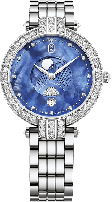 Harry Winston Premier Moon Phase 36mm