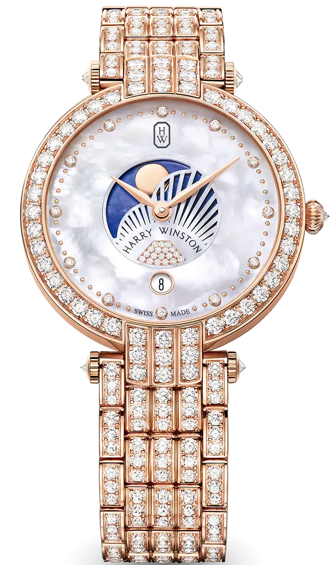 Harry Winston Premier Moon Phase 36mm