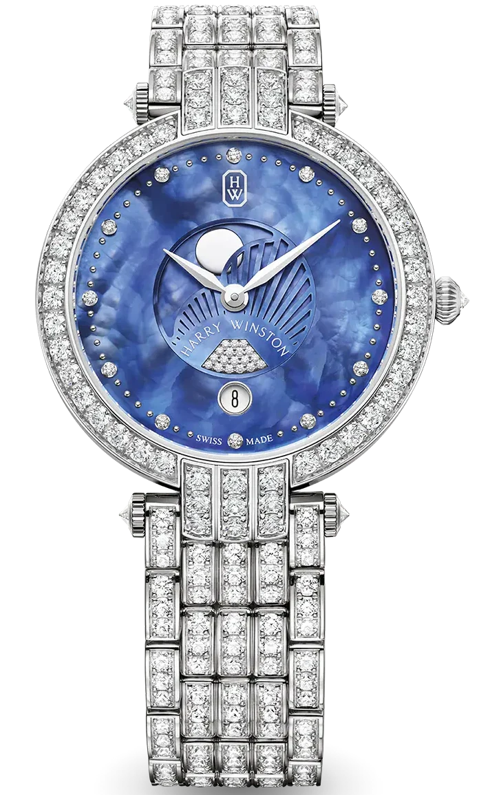 Harry Winston Premier Moon Phase 36mm