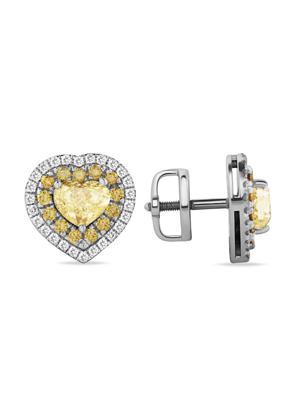 Серьги с бриллиантами