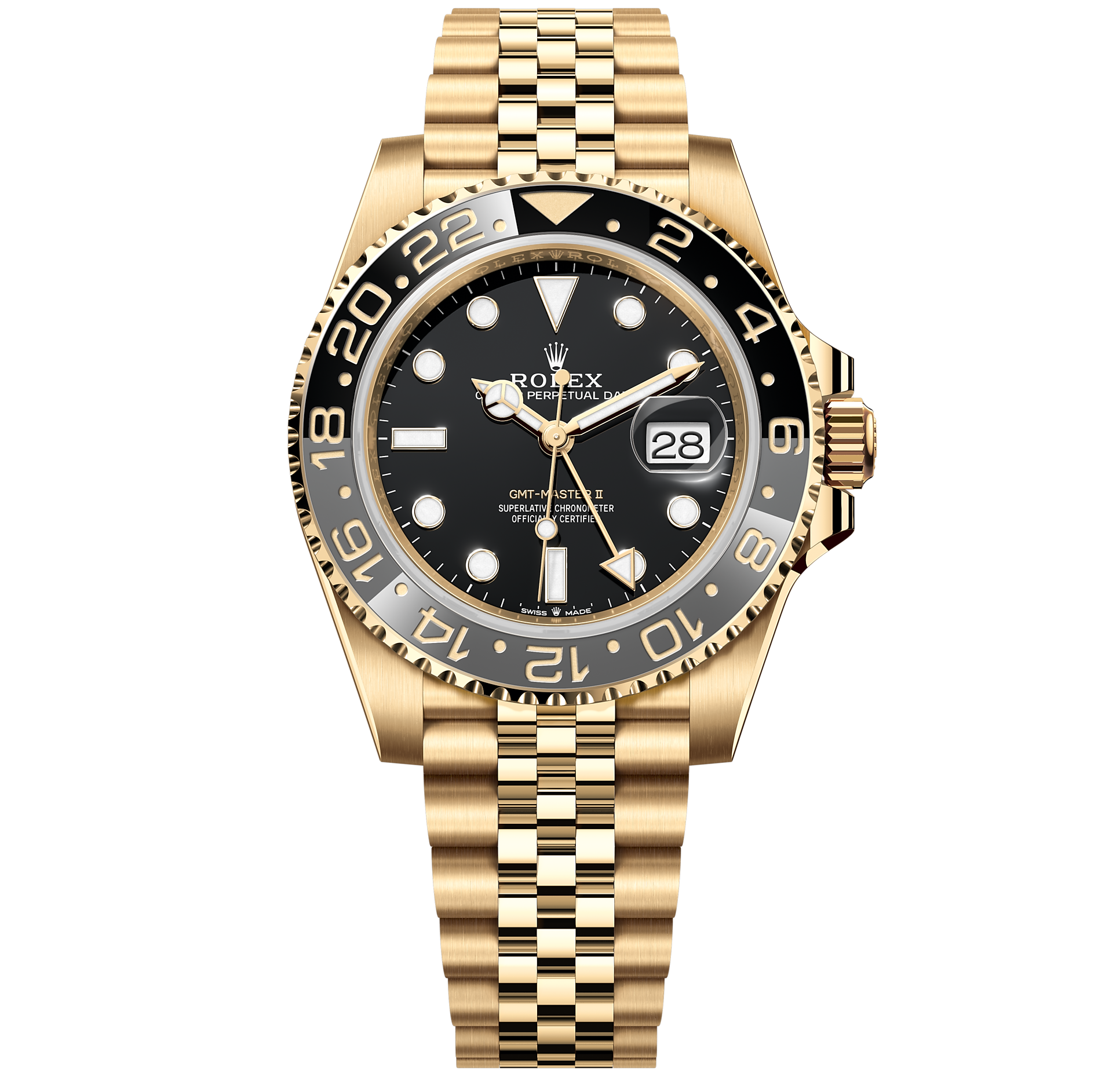 Rolex GMT Master II 40mm Yellow Gold