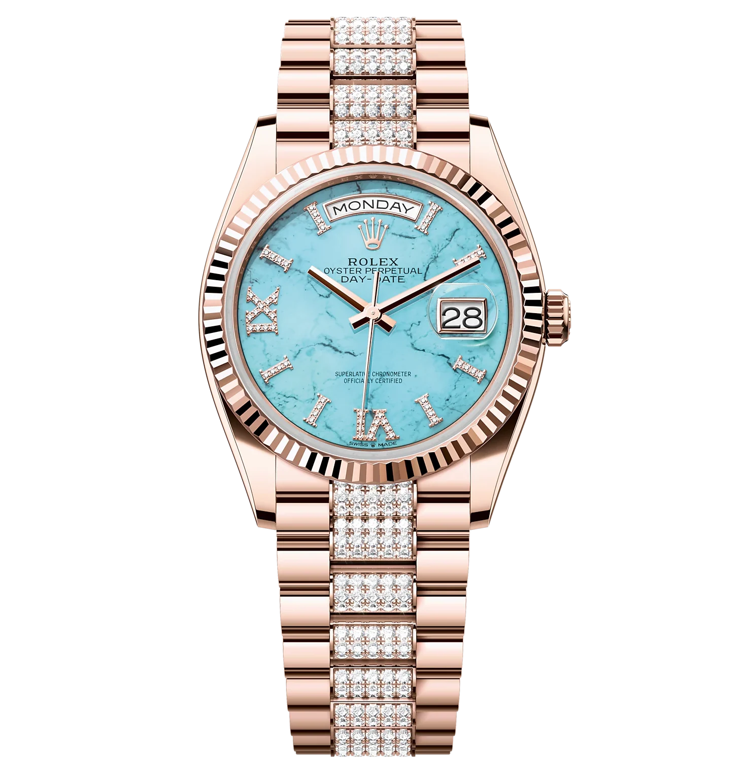 Rolex Day-Date 36mm Everose Gold