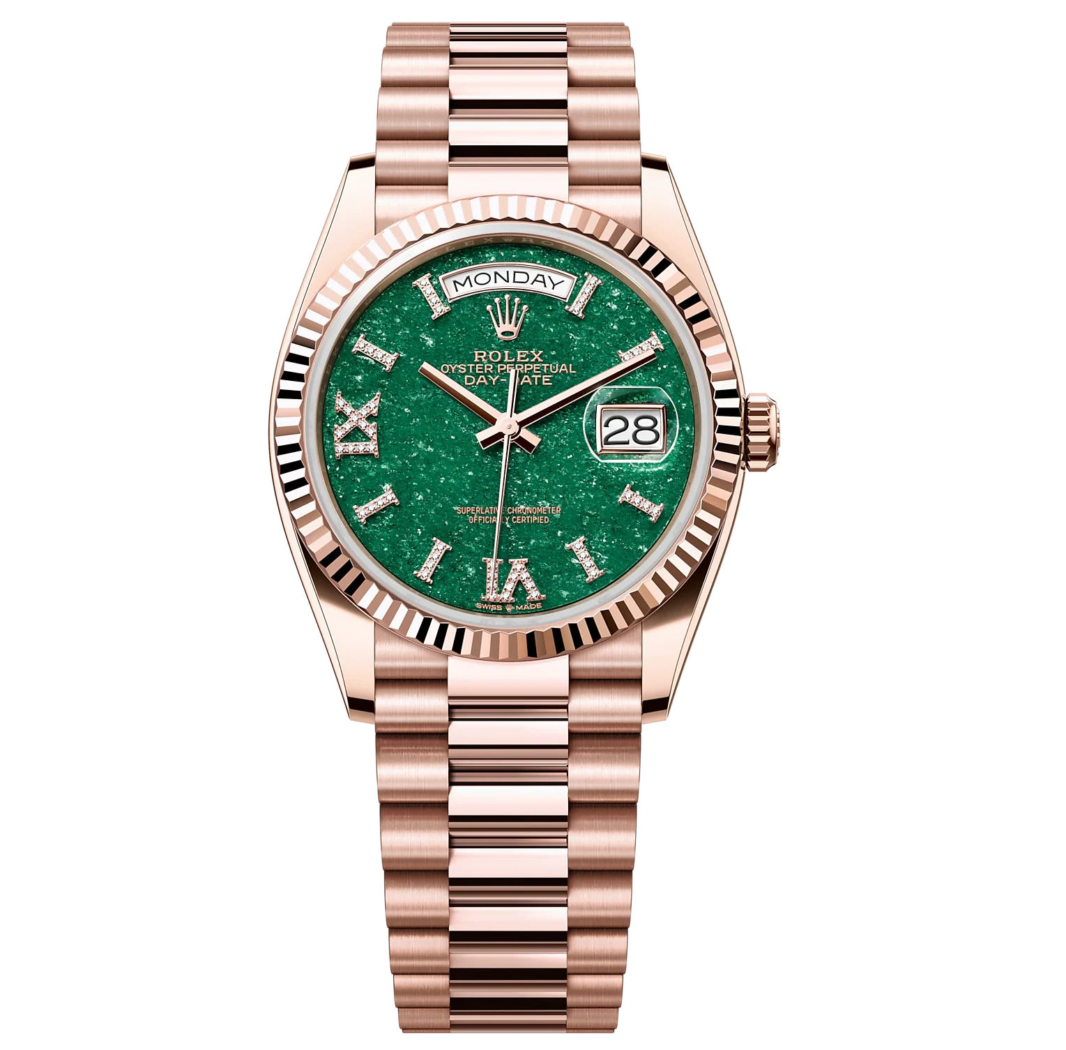 Rolex Day-Date 36mm Everose Gold