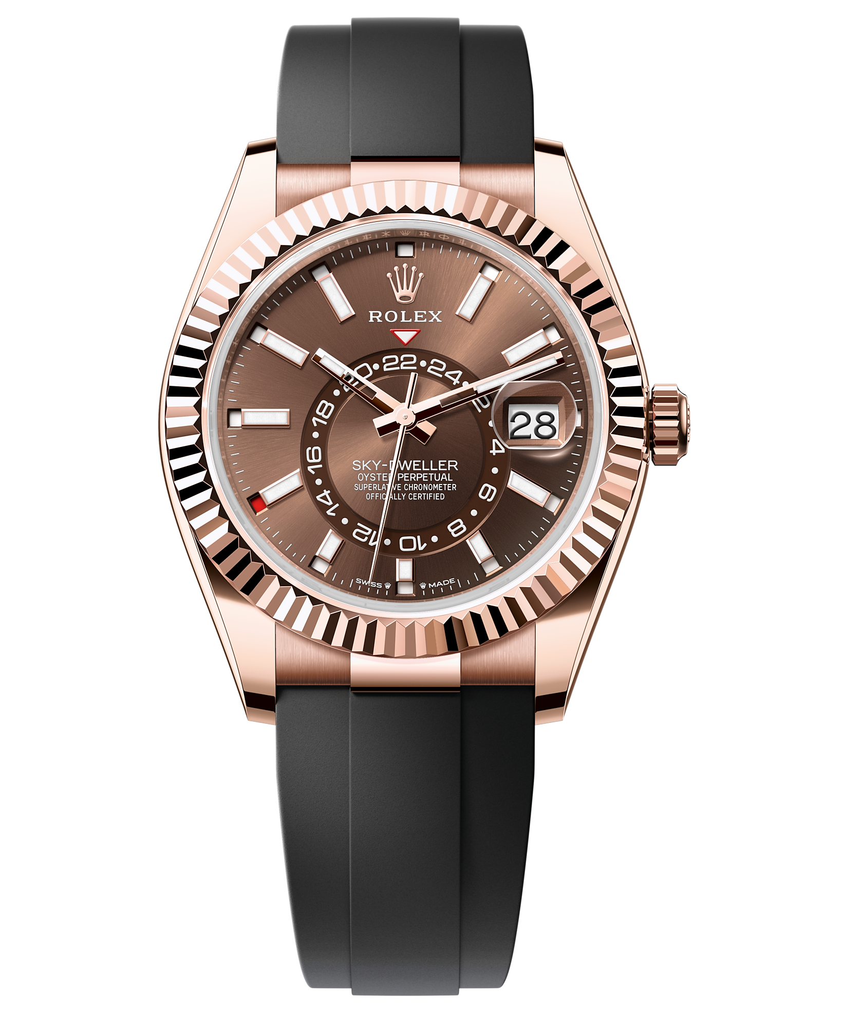 Rolex Sky-Dweller 42mm Everose Gold