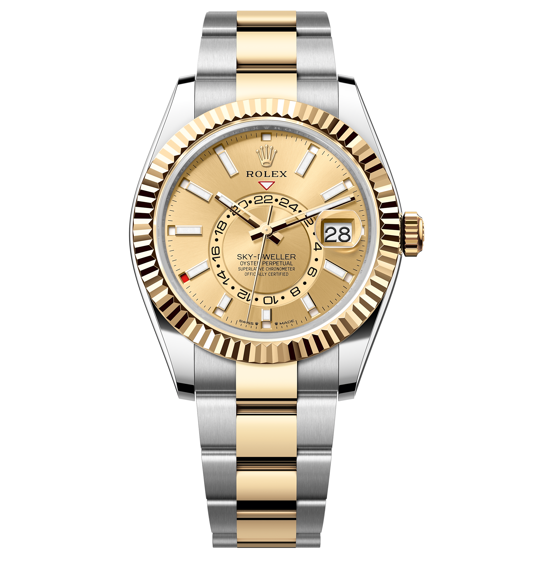 Rolex Sky-Dweller 42mm Steel and Yellow Gold