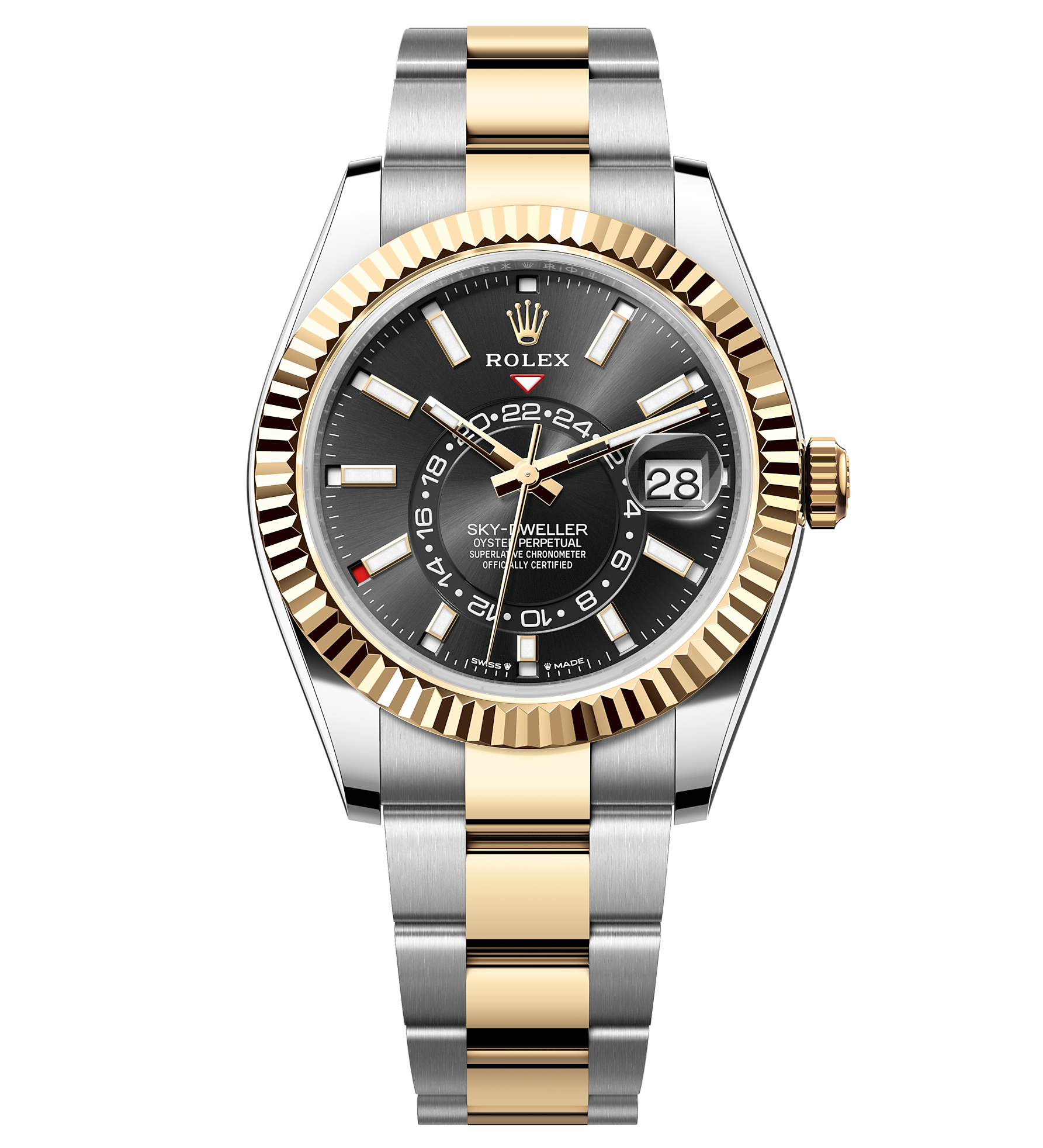 Rolex Sky-Dweller 42mm Steel and Yellow Gold