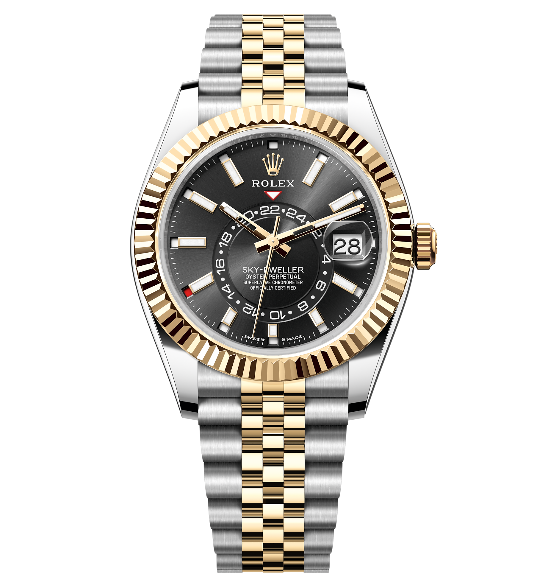 Rolex Sky-Dweller 42mm Steel and Yellow Gold