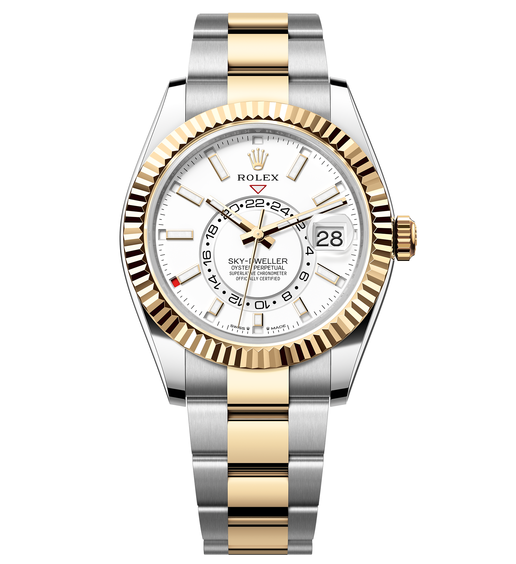 Rolex Sky-Dweller 42mm Steel and Yellow Gold