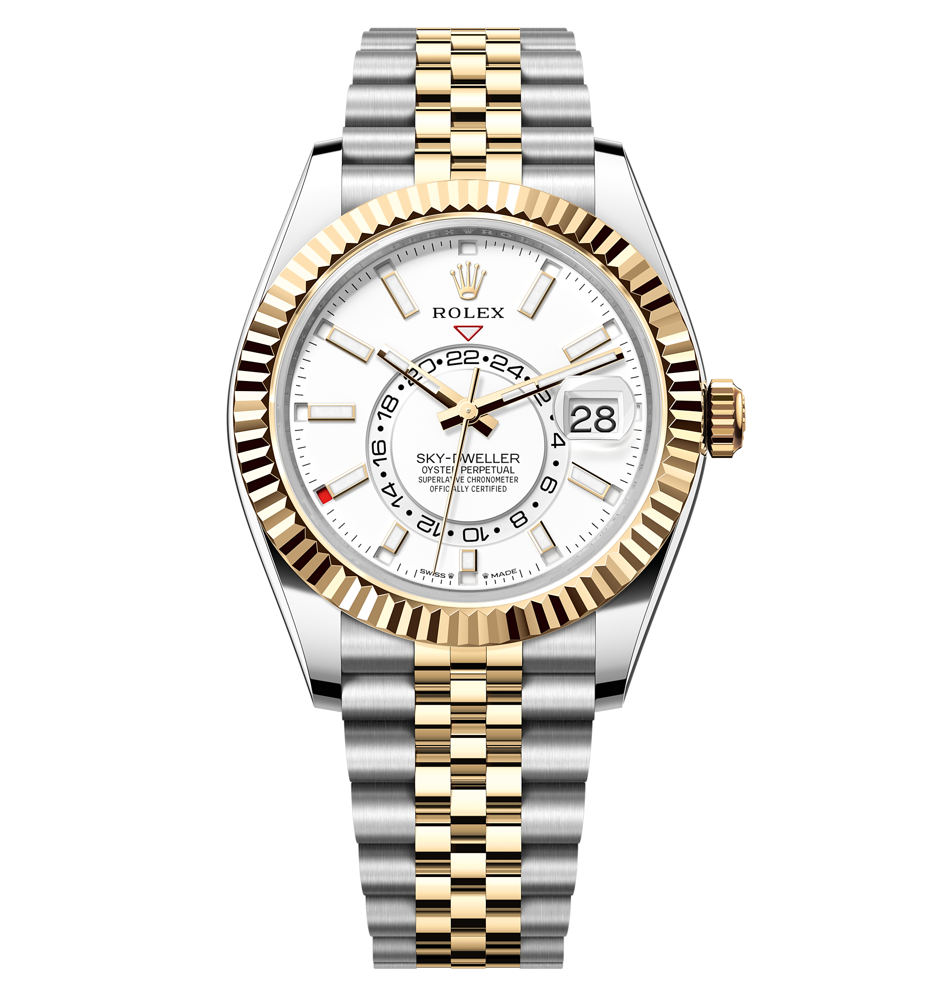 Rolex Sky-Dweller 42mm Steel and Yellow Gold