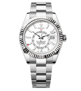 Rolex Sky-Dweller 42mm Steel and White Gold