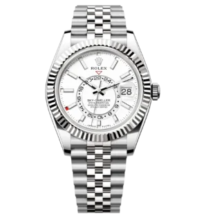 Rolex Sky-Dweller 42mm Steel and White Gold