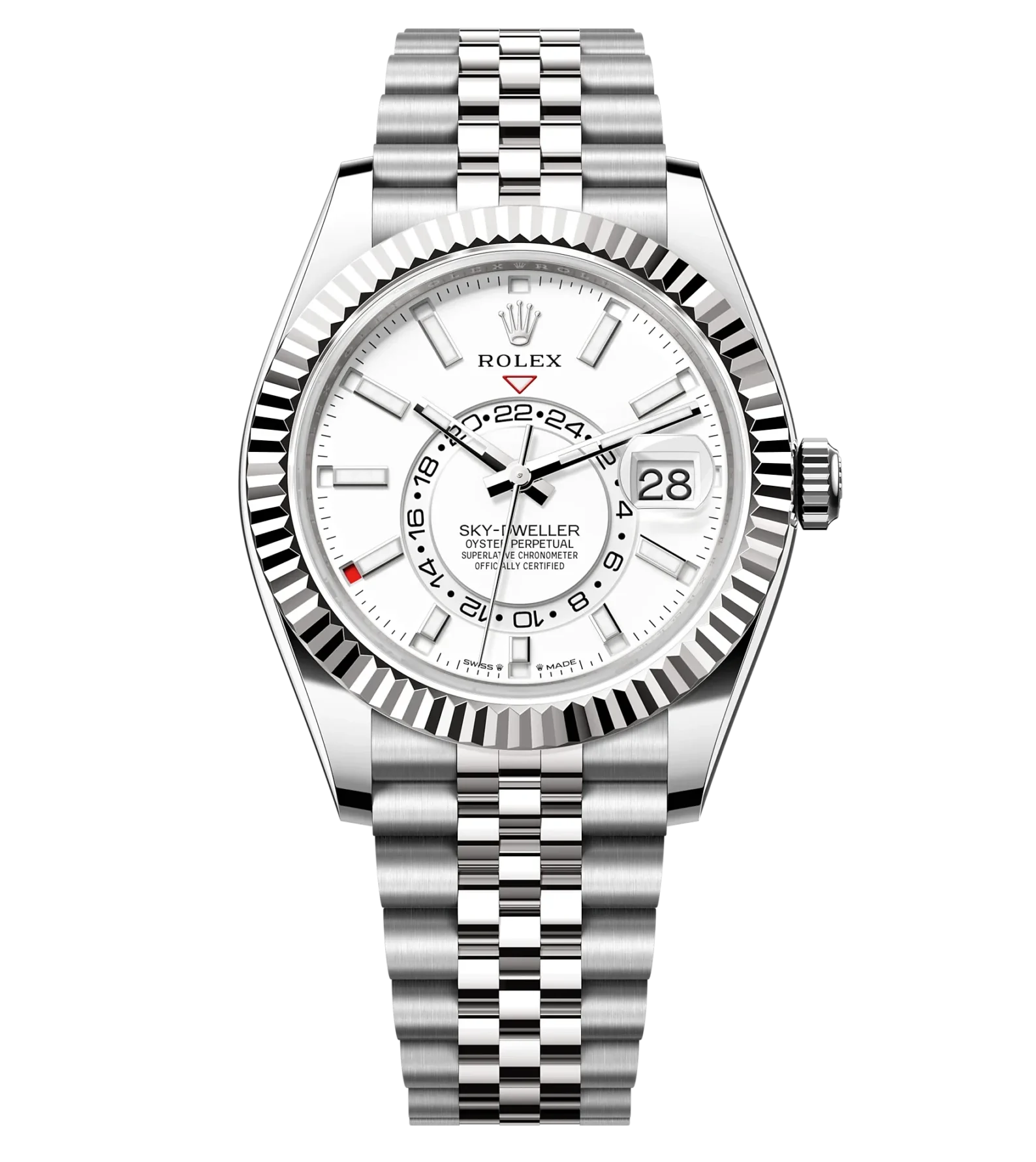 Rolex Sky-Dweller 42mm Steel and White Gold