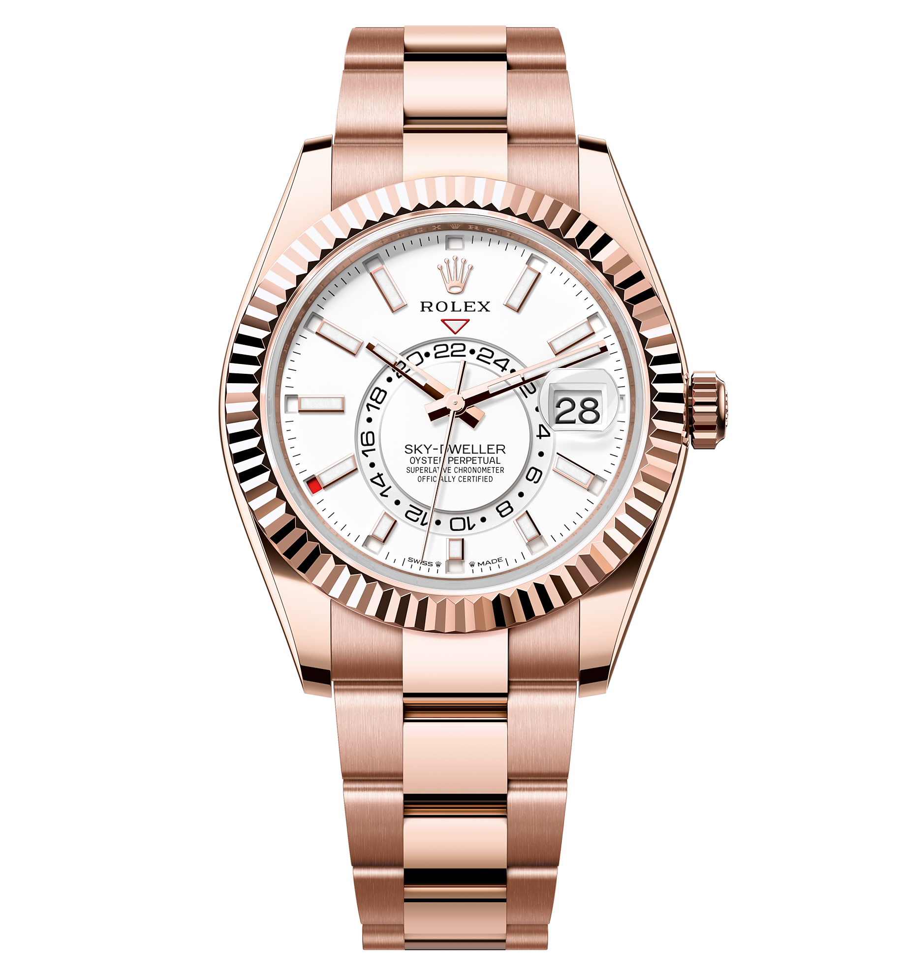 Rolex Sky-Dweller 42mm Everose Gold