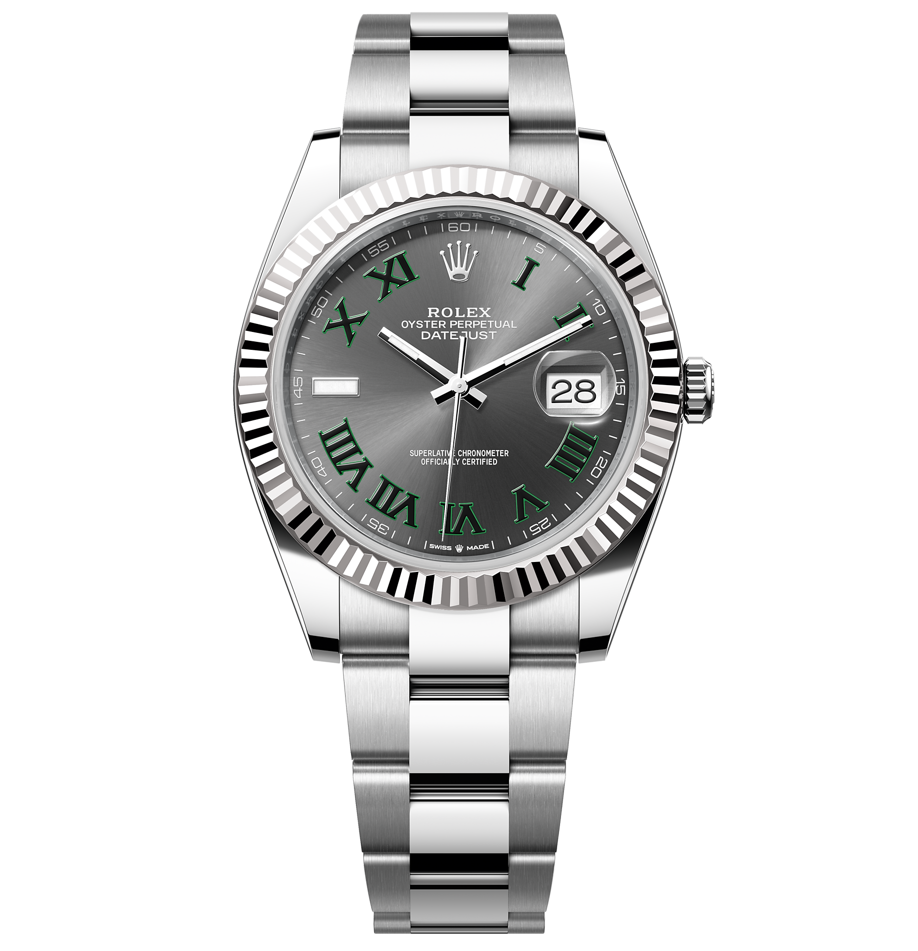 Rolex Datejust 41mm Steel and White Gold