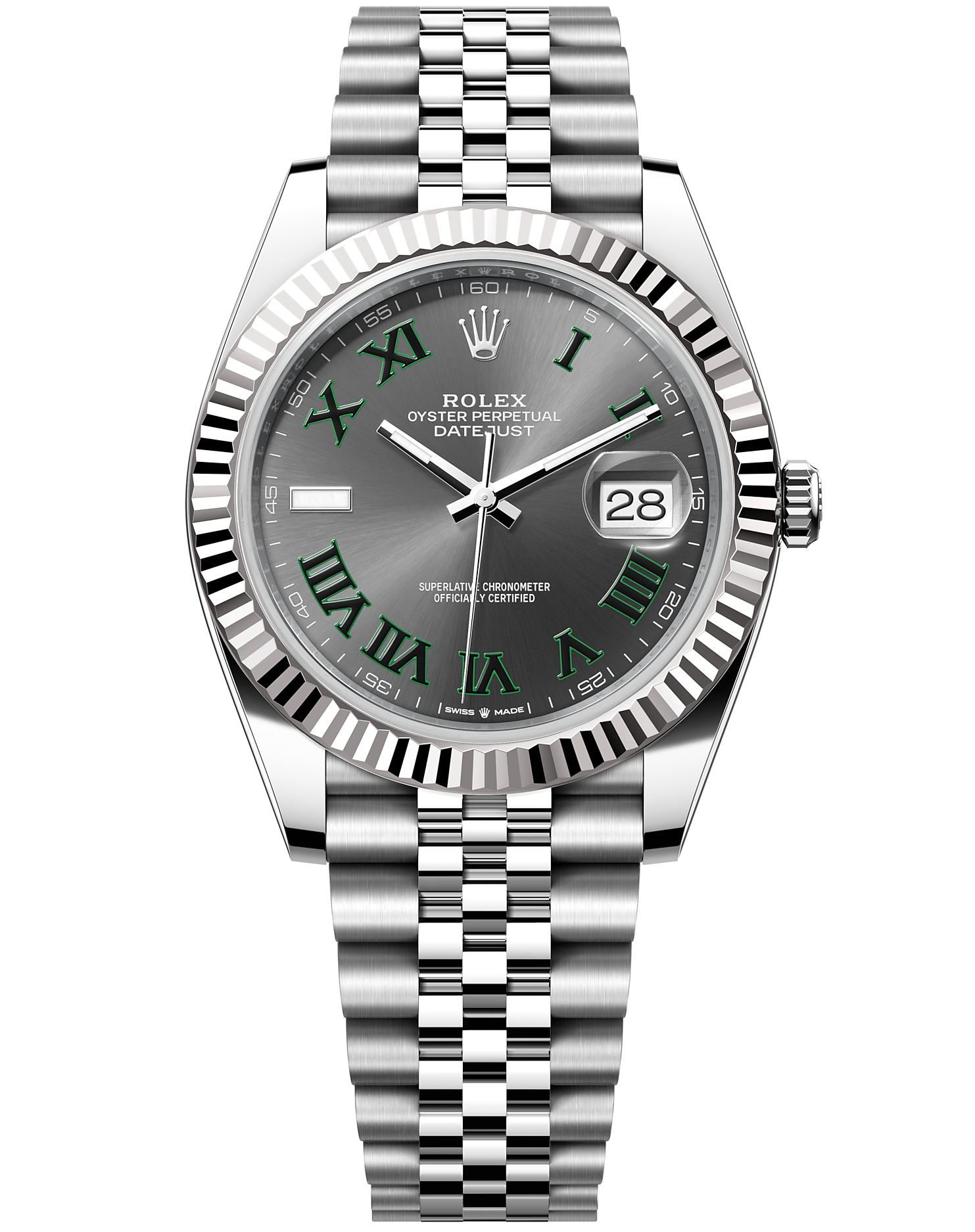 Rolex Datejust 41mm Steel and White Gold