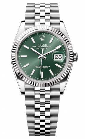 Rolex Datejust 36mm Steel and White Gold