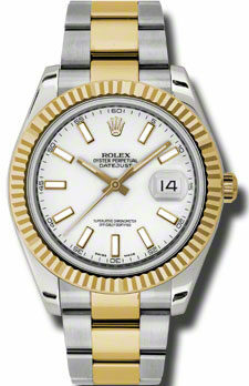 ROLEX DATEJUST II 41MM STEEL AND YELLOW GOLD