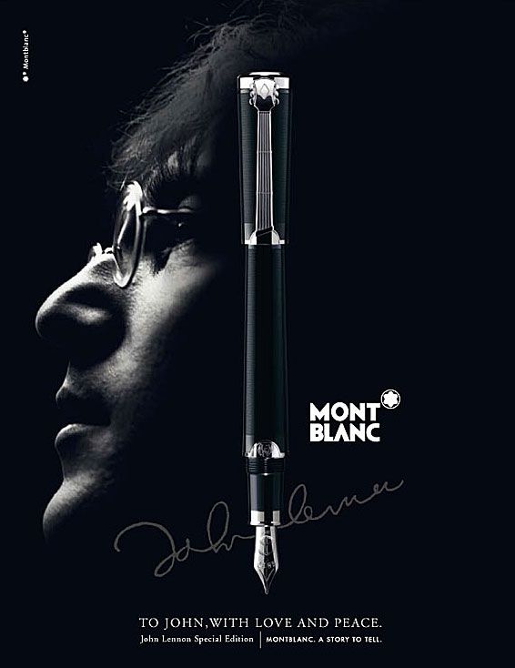 ПЕРЬЕВАЯ РУЧКА MONTBLANC JOHN LENNON SPECIAL EDITION