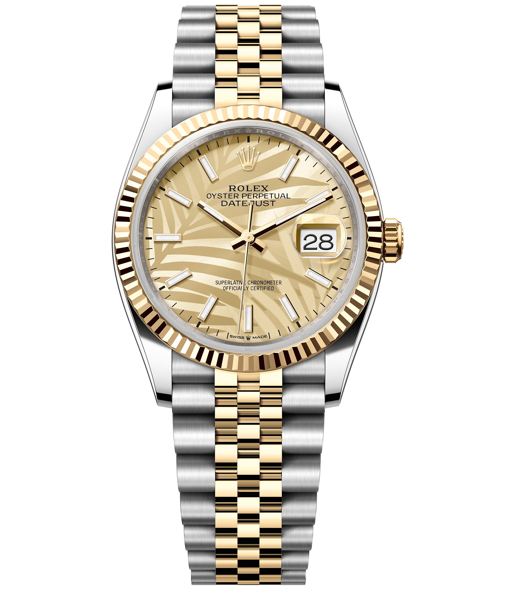 Rolex Datejust 36mm Steel and Yellow Gold